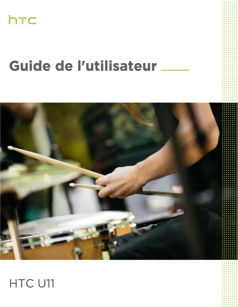 Image de la première page du manuel de l'appareil U11