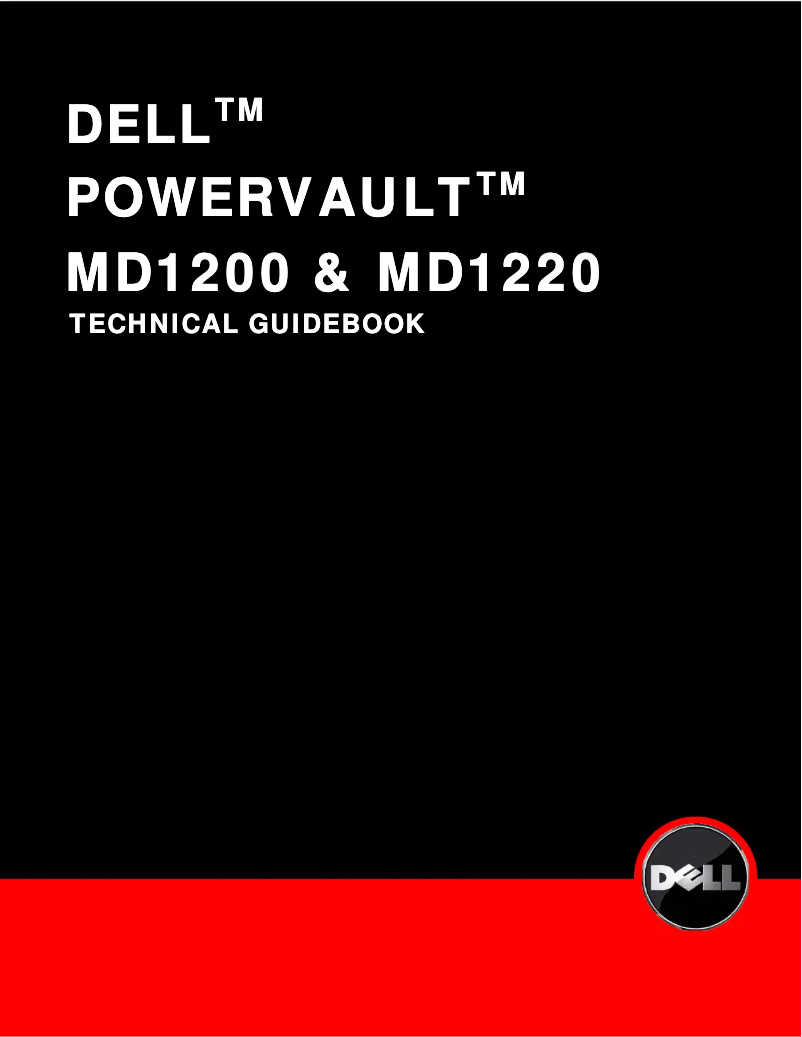 Página 1 del manual Manual de instrucciones Dell PowerVault MD1220