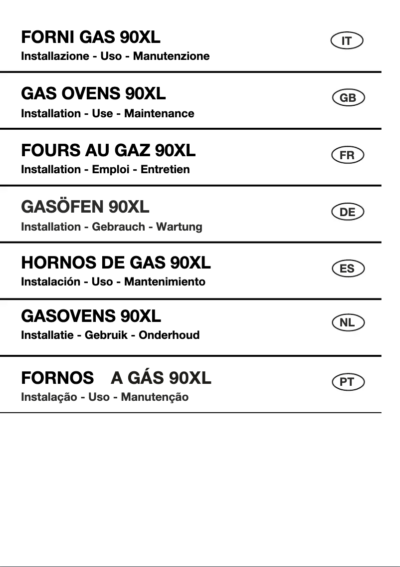 Page 1 de la notice Manuel utilisateur Candy FPG2019/1XG