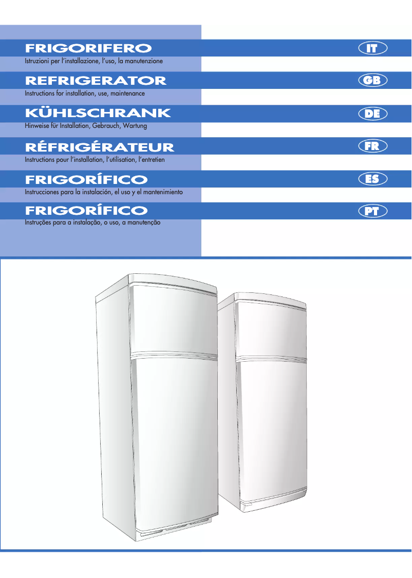 Page 1 de la notice Manuel utilisateur Bompani BODP262/C