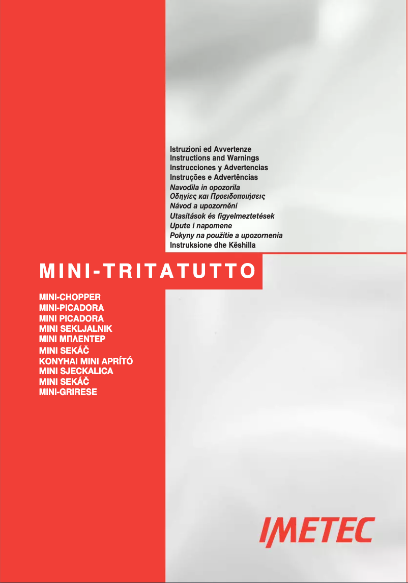 Image de la première page du manuel de l'appareil Dolcevita CH5