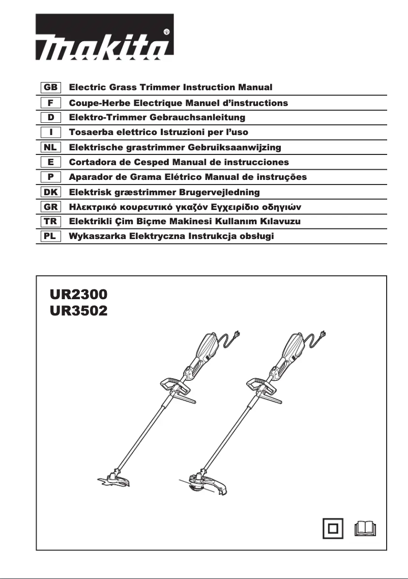 Page n°1 - Manuel utilisateur Makita UR2300