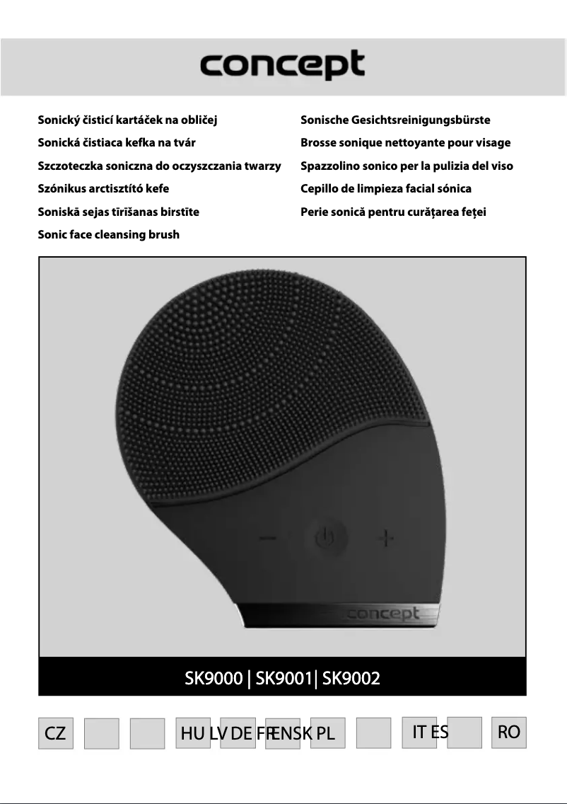 Image de la première page du manuel de l'appareil Sonivibe SK9000