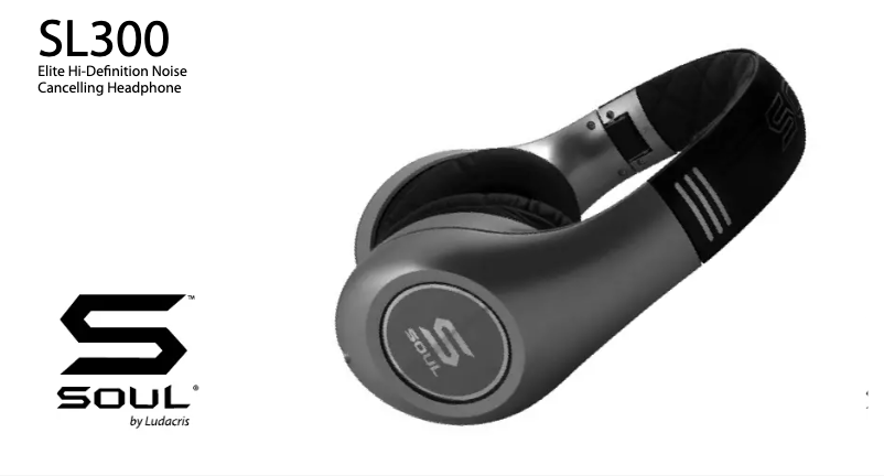 Page 1 de la notice Manuel utilisateur Soul by Ludacris SL300