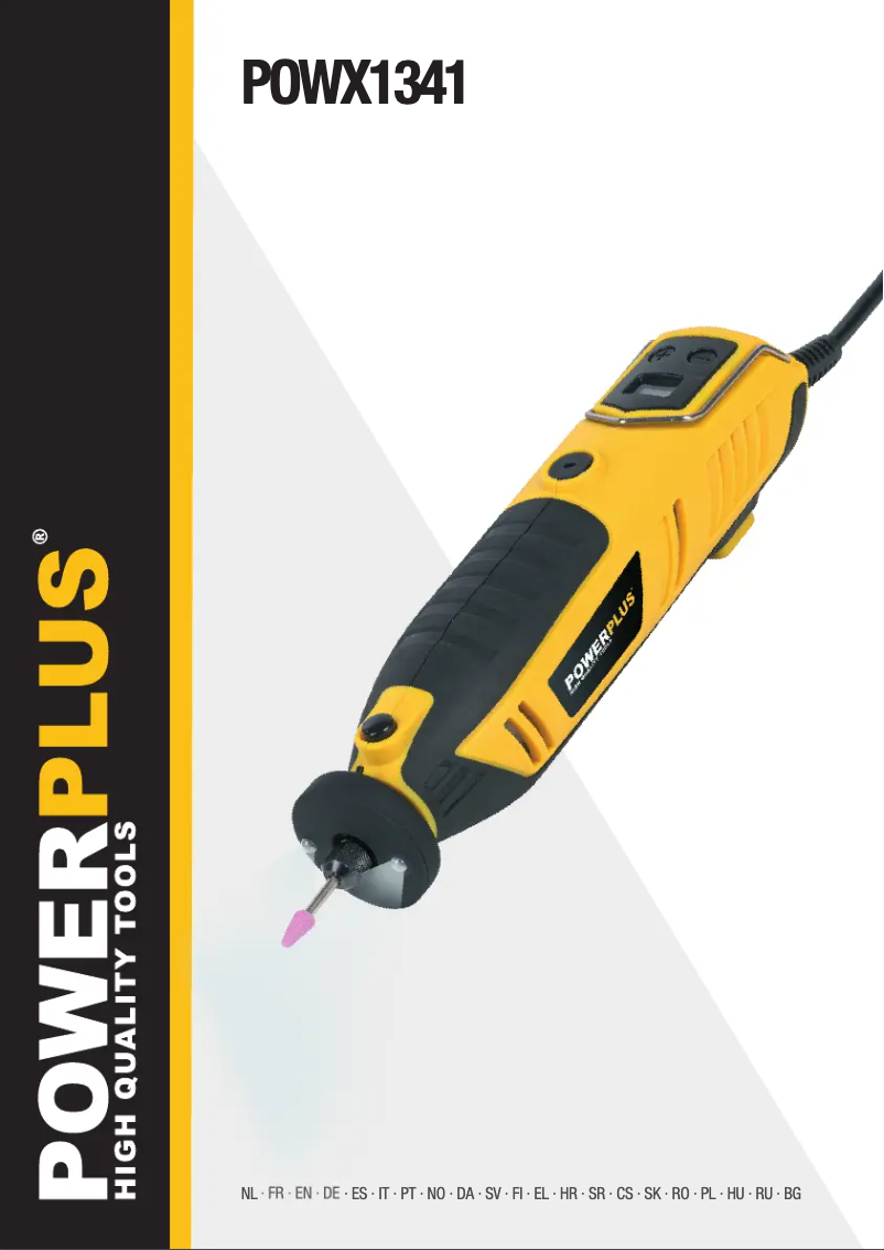 Page n°1 - Manuel utilisateur PowerPlus POWX1341