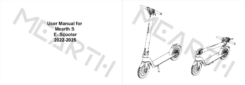 Page 1 de la notice Manuel utilisateur Mearth MT20
