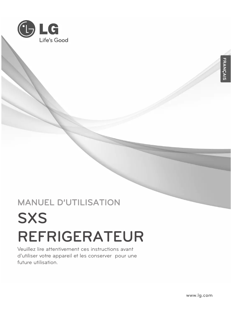 Page 1 de la notice Manuel utilisateur LG GW-P6125AC