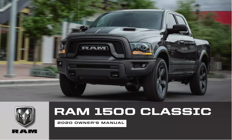 Page 1 de la notice Manuel utilisateur RAM 1500 Classic (2020)