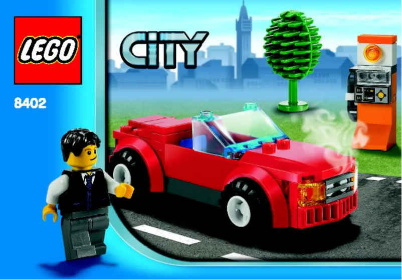 Page 1 de la notice Manuel utilisateur Lego Sports Car