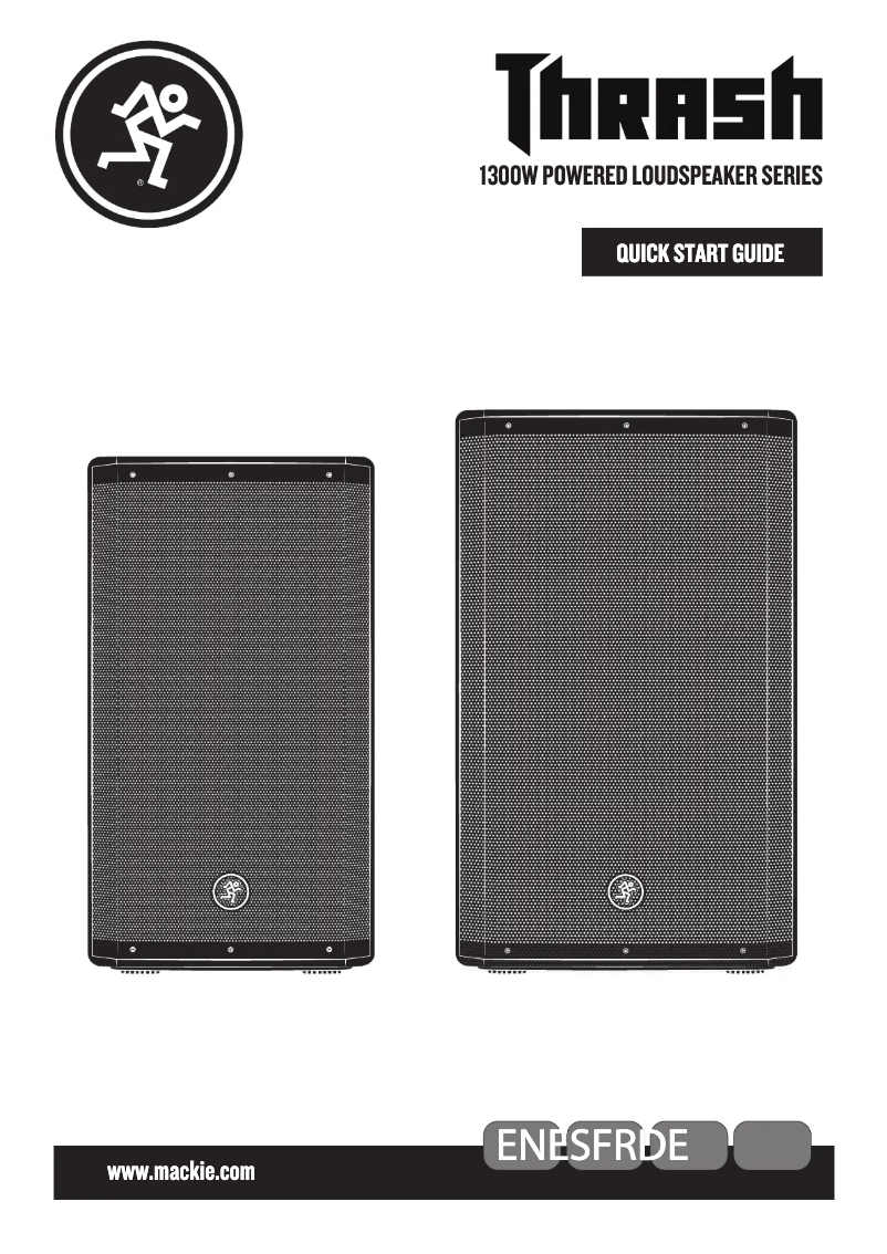 Image de la première page du manuel de l'appareil Thrash 212