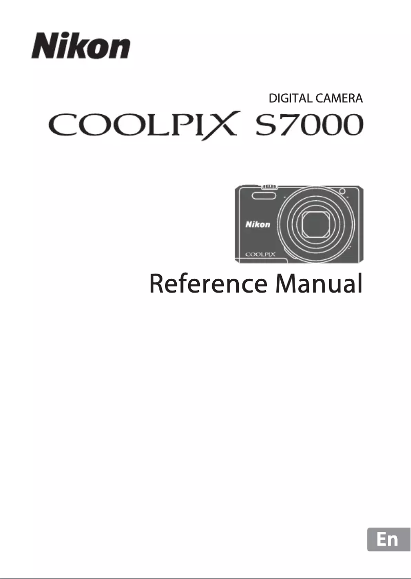 Image de la première page du manuel de l'appareil Coolpix S7000