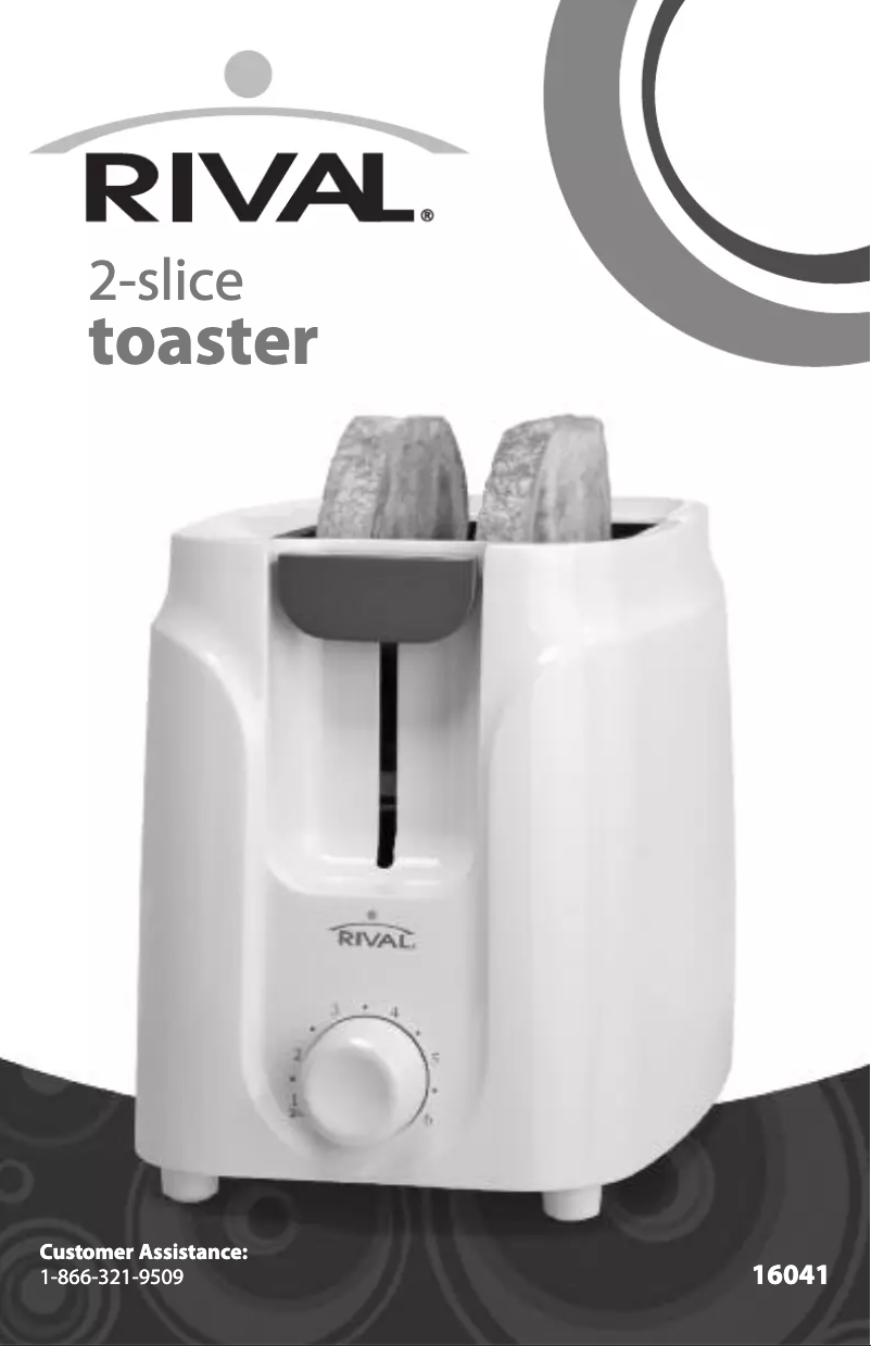 Page 1 de la notice Manuel utilisateur Rival 16041