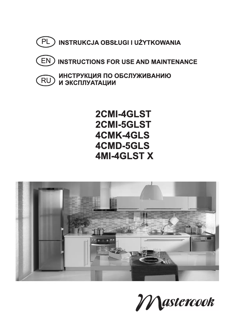 Image de la première page du manuel de l'appareil 4CMI-4GLST X