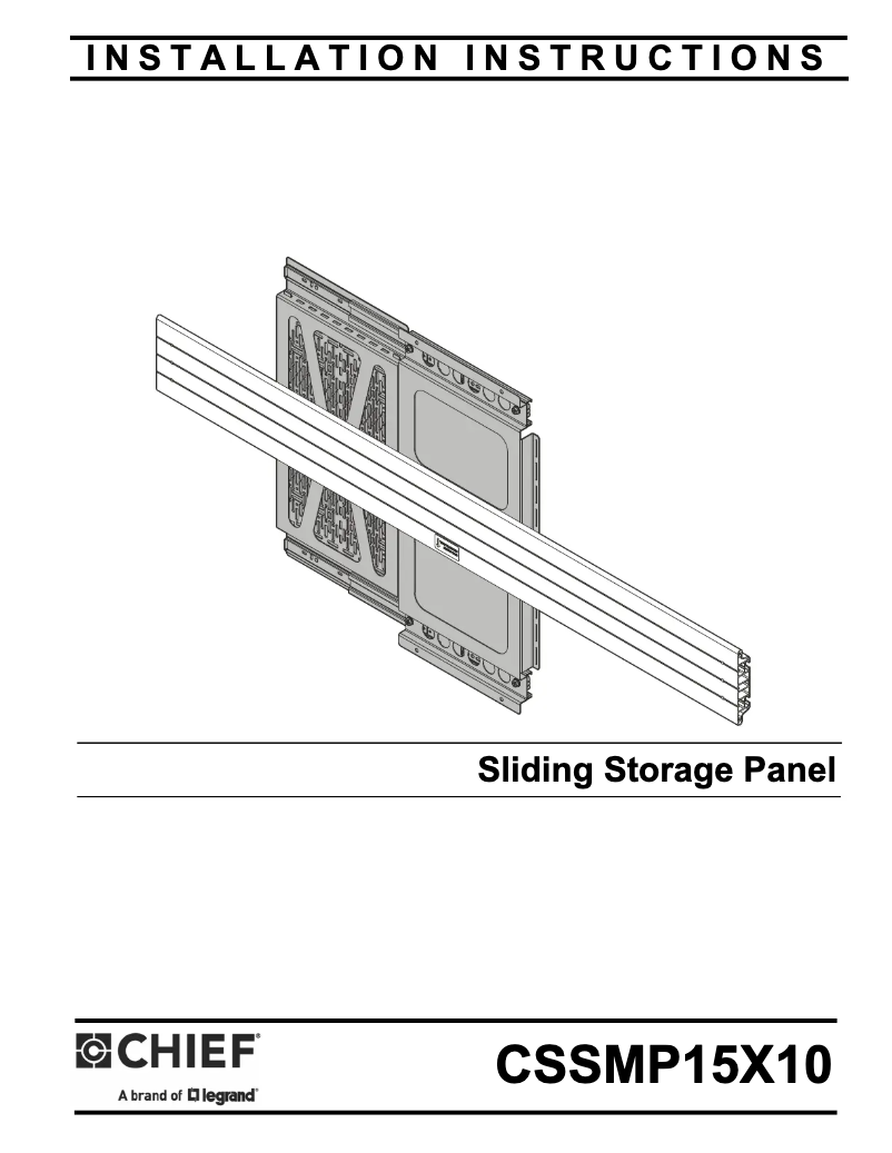 Imagen de la primera página del manual del dispositivo CSSMP15X10