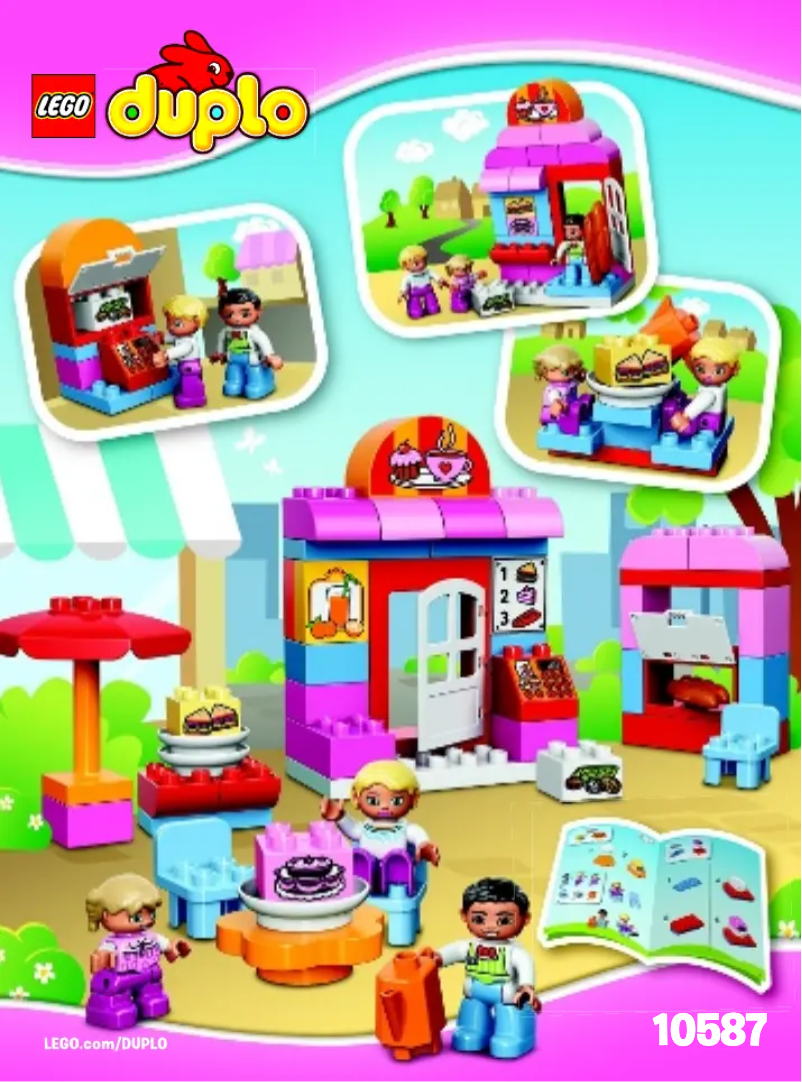 Page n°1 - Manuel utilisateur Lego Duplo 10587