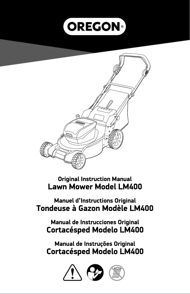 Image de la première page du manuel de l'appareil LM400