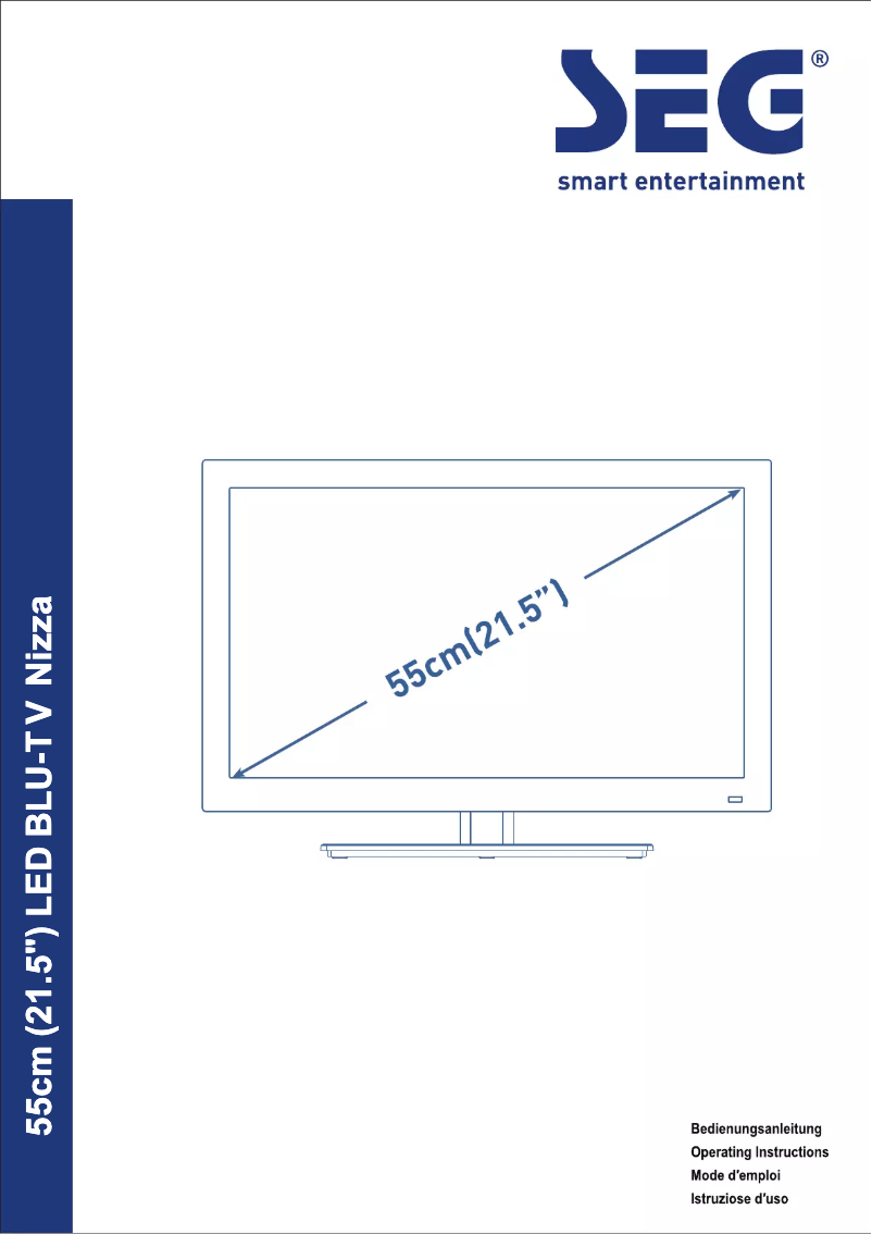 Image de la première page du manuel de l'appareil Nizza