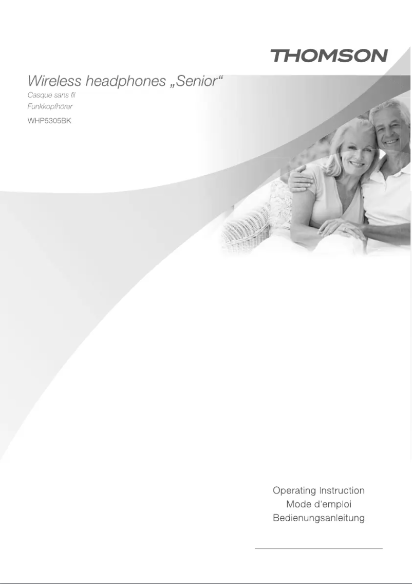 Page 1 de la notice Manuel utilisateur Thomson WHP5305