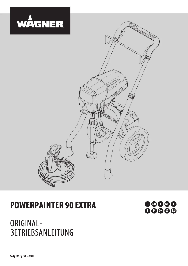 Page n°1 - Manuel utilisateur Wagner PowerPainter 90