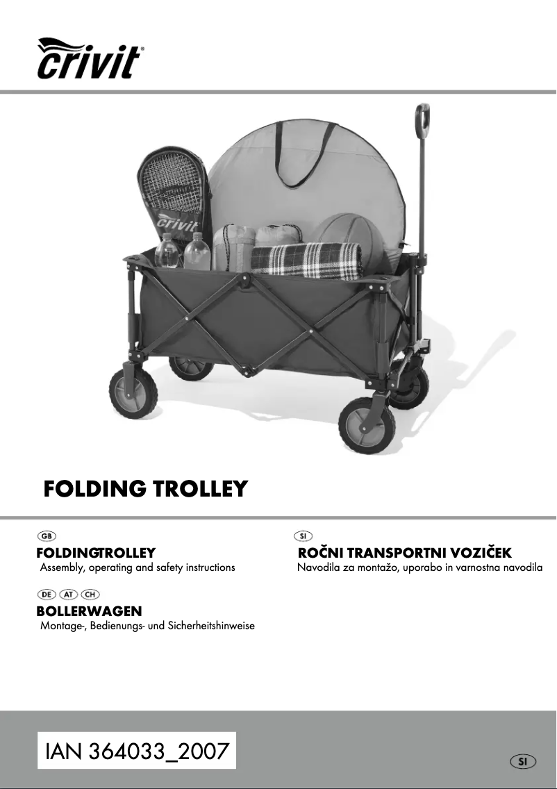 Página 1 del manual Manual de usuario Crivit HG04763