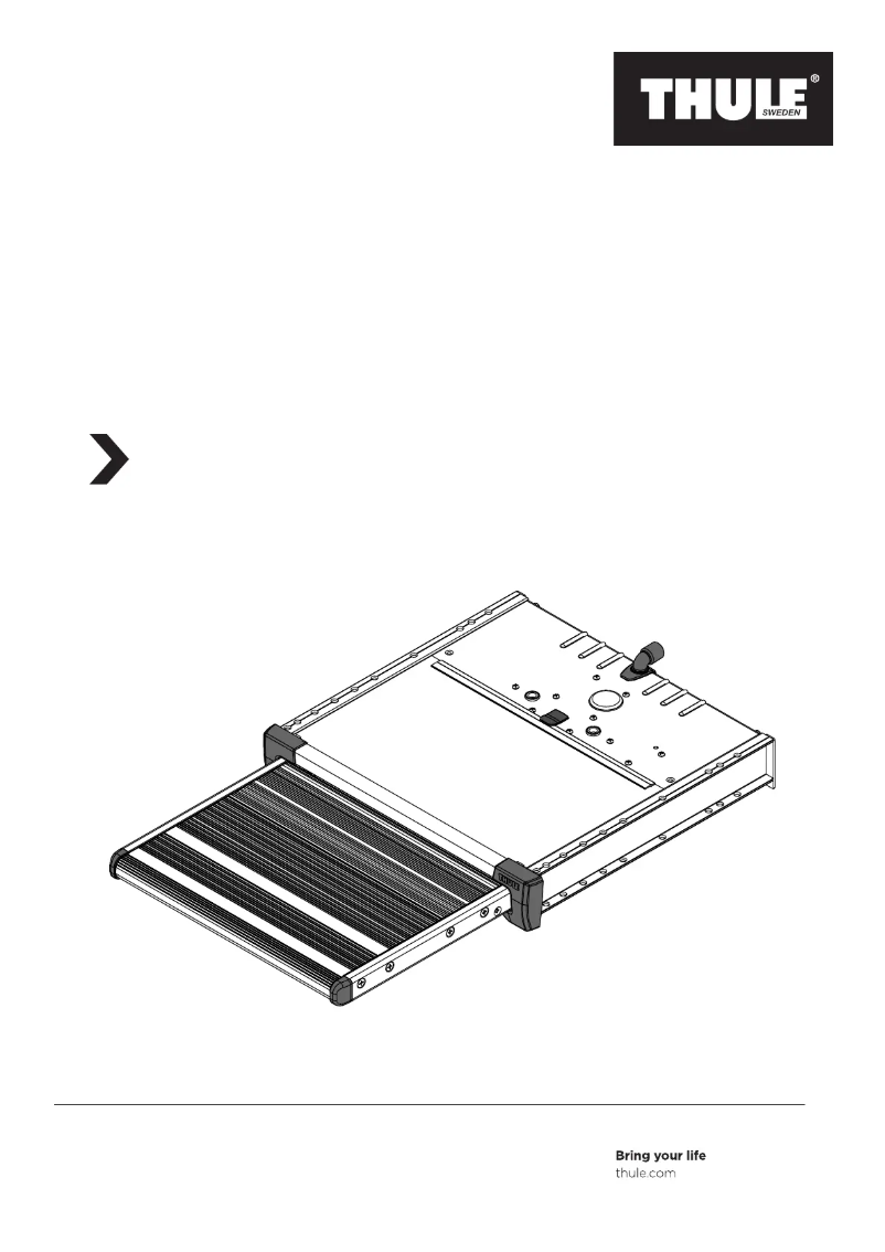 Image de la première page du manuel de l'appareil Slide-Out Step V18 12V