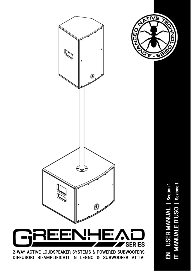 First page image of the manual for Greenhead 10