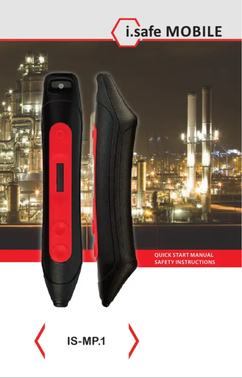 Page 1 de la notice Manuel utilisateur i.safe Mobile IS-MP.1