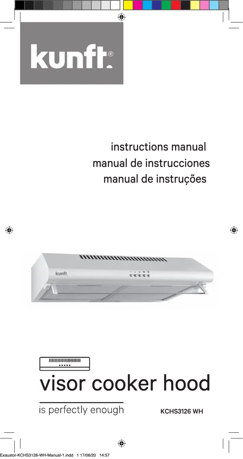 Page 1 de la notice Manuel utilisateur Kunft KCHS3126 WH