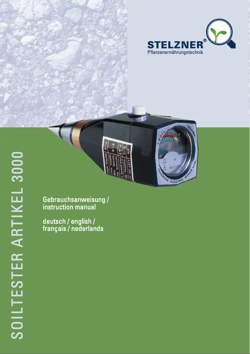 Page n°1 - Manuel utilisateur Stelzner KEL 3000