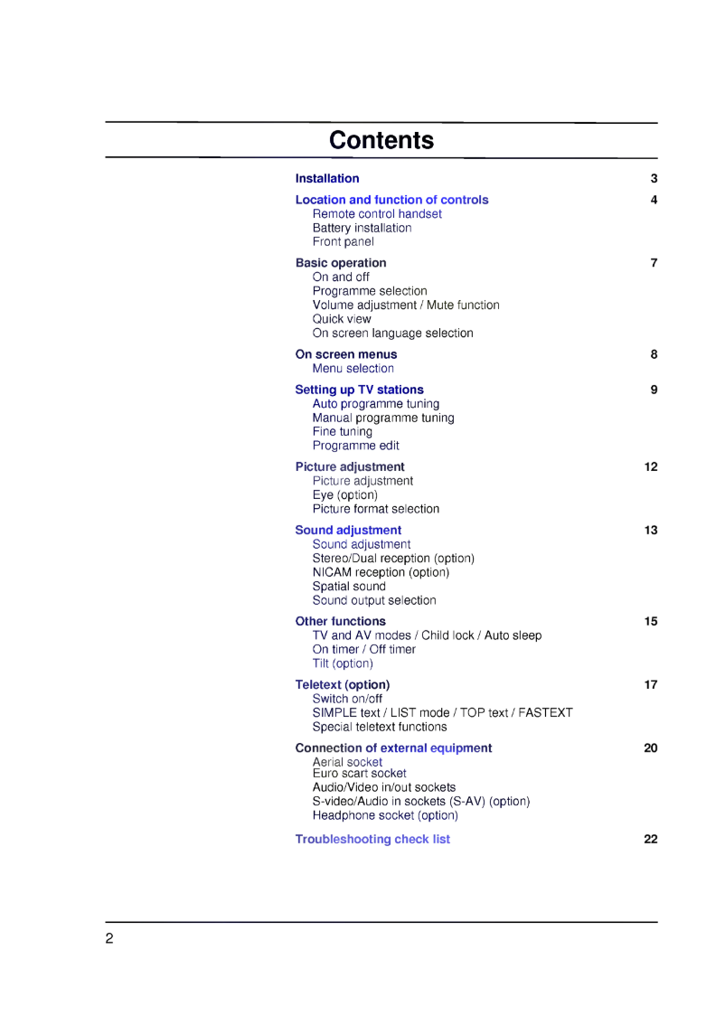 Page 1 de la notice Manuel utilisateur LG CF-25C69N