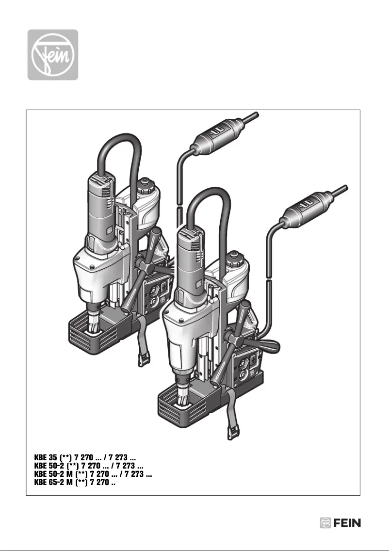 Page 1 de la notice Manuel utilisateur Fein KBE 35