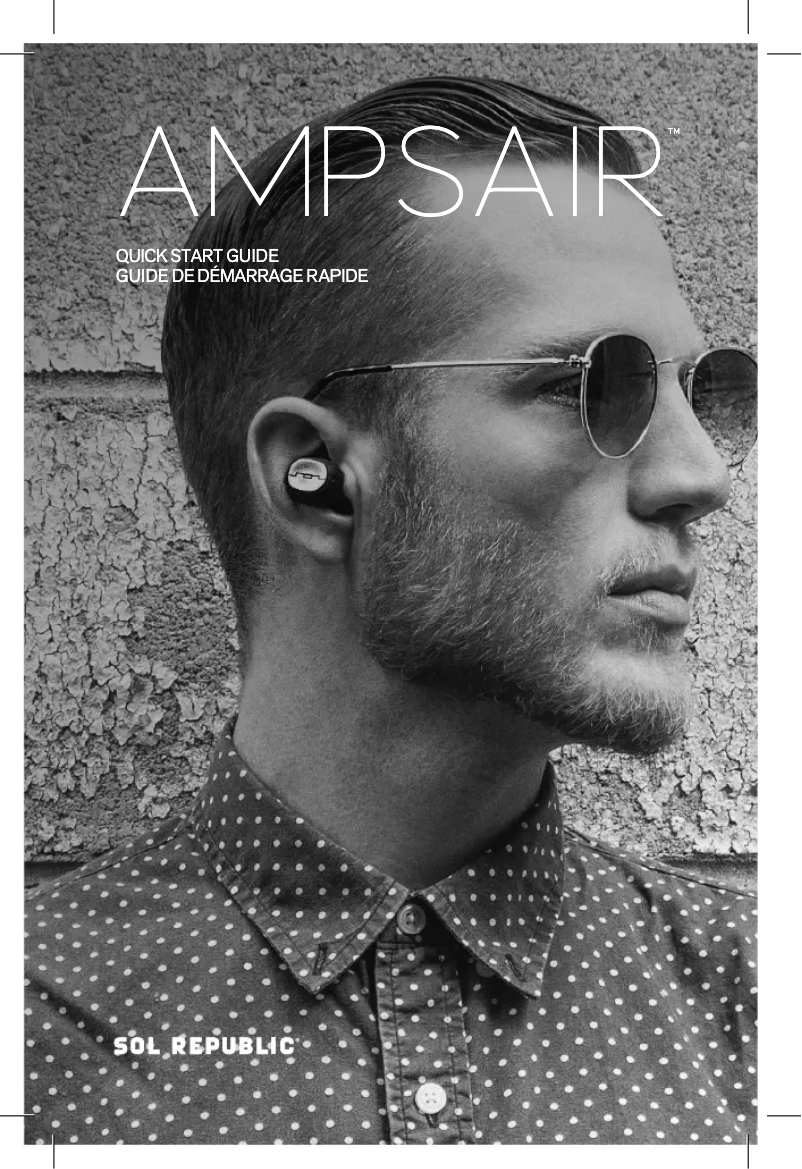 Image de la première page du manuel de l'appareil Amps air