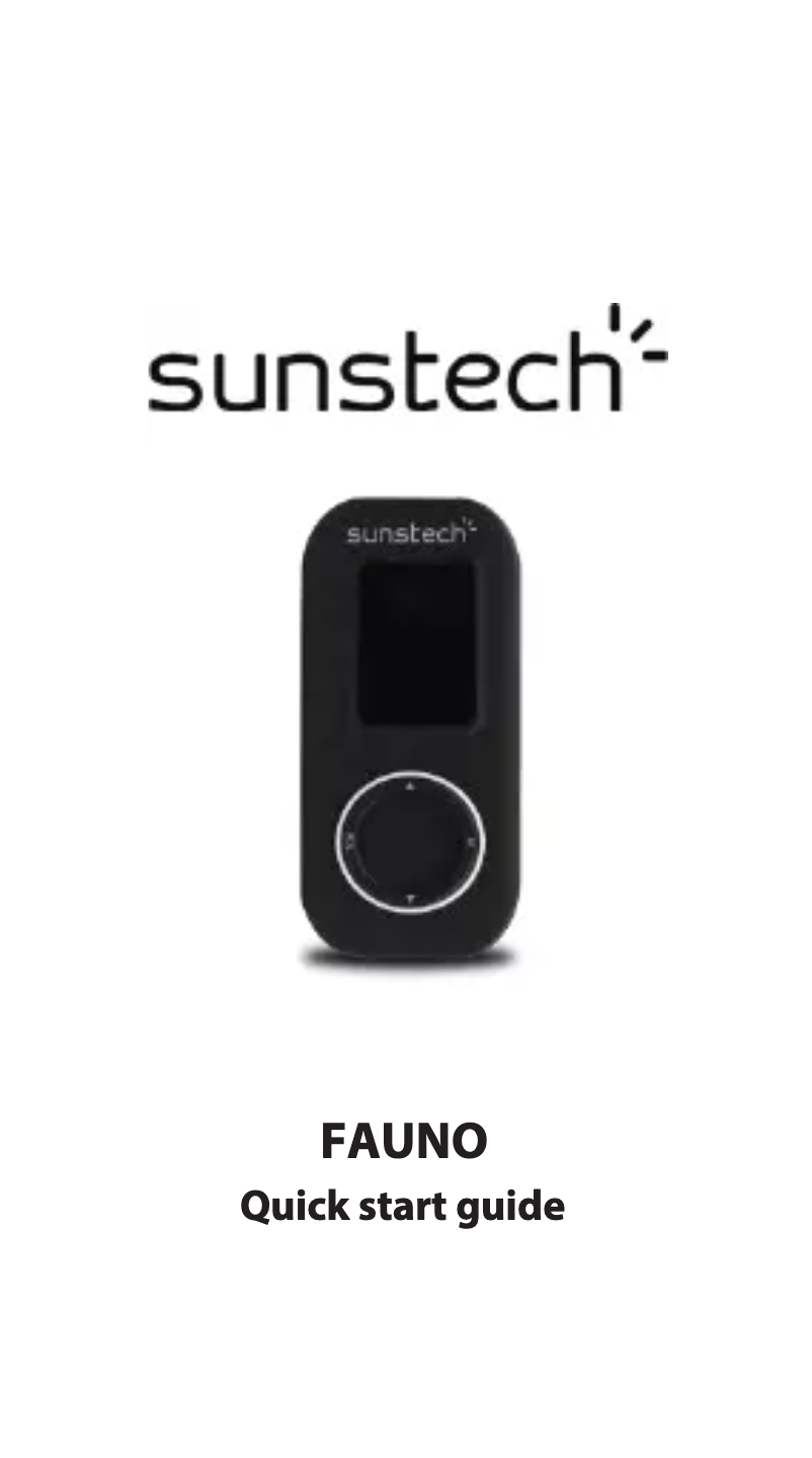 Page n°1 - Manuel utilisateur Sunstech Fauno