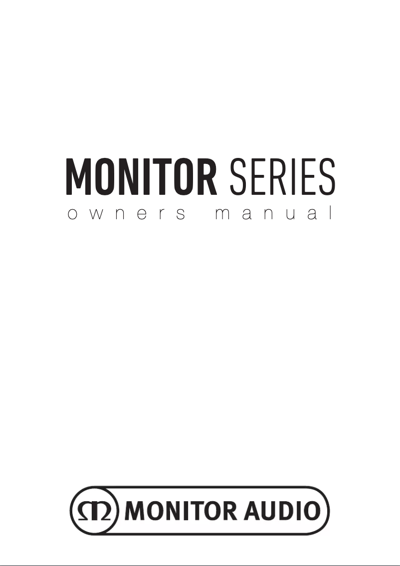 Page 1 de la notice Manuel utilisateur Monitor Audio Monitor MRW-10
