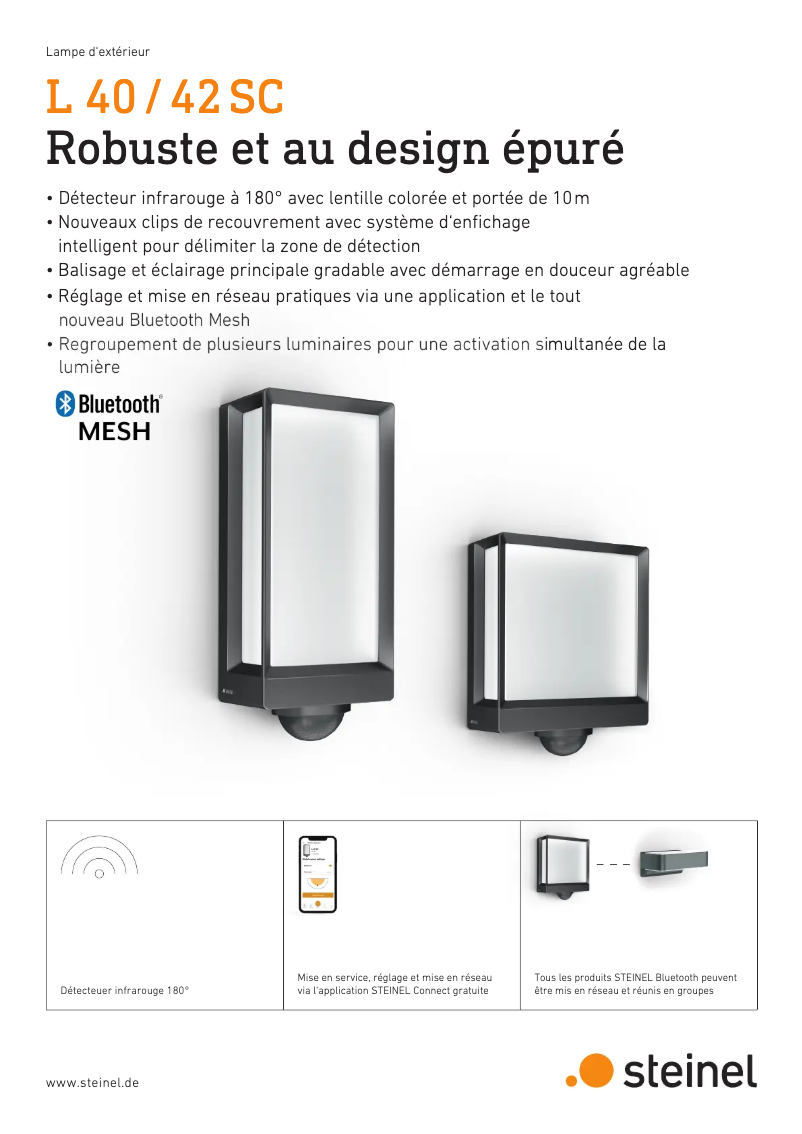 Page n°1 - Brochure Steinel L 40 SC