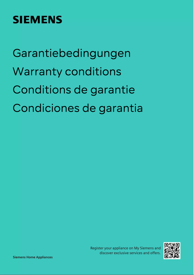 Página 1 del manual Manual de usuario Siemens VSC3A210A