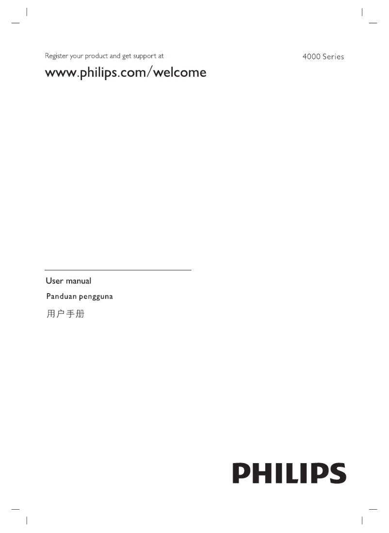 Page n°1 - Manuel utilisateur Philips 32PHT4002
