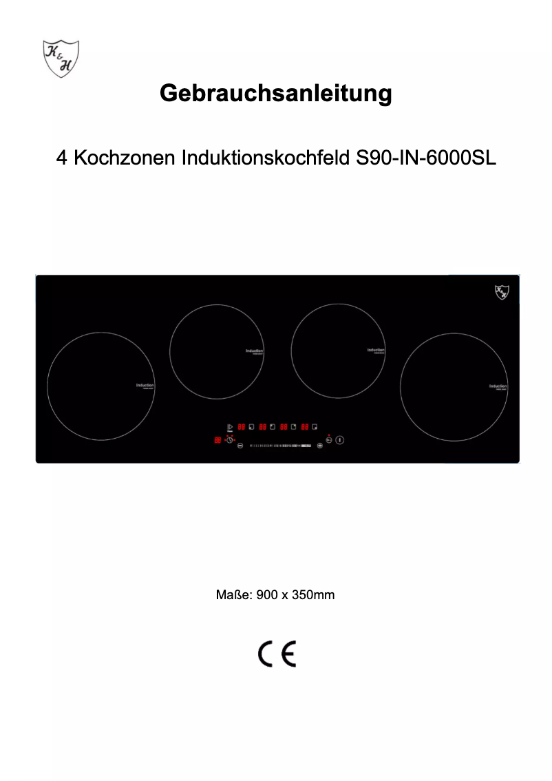 Page n°1 - Manuel utilisateur K&H S90-IN-6000SL