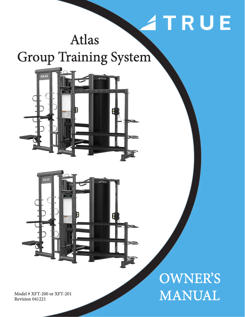 Page 1 de la notice Manuel utilisateur True XFT-200