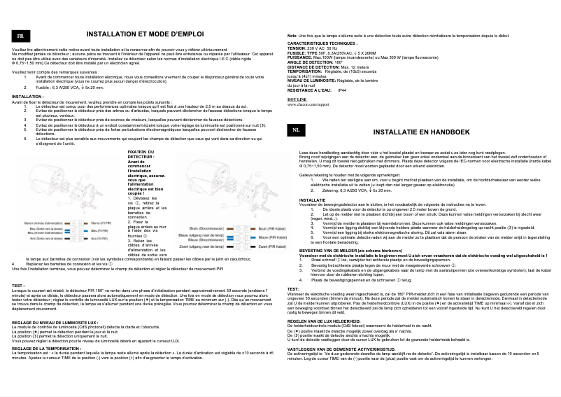 Image de la première page du manuel de l'appareil 34306