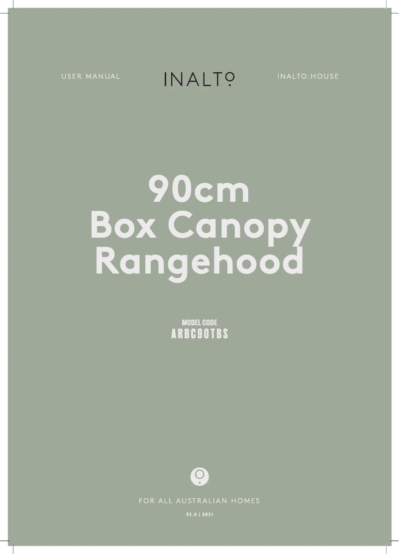 Page 1 de la notice Manuel utilisateur Airvolution ARBC90TBS