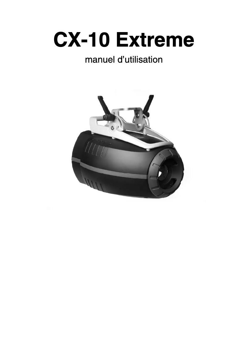 Page 1 de la notice Manuel utilisateur Martin CX-10 Extreme
