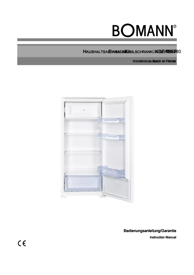 Image de la première page du manuel de l'appareil KSE 7807