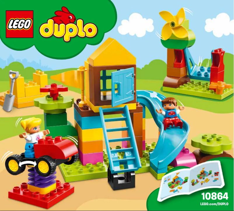 Page 1 de la notice Manuel utilisateur Lego Duplo 10864