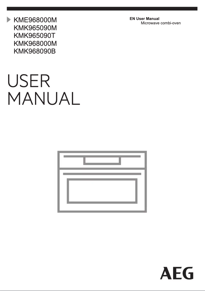 Page 1 de la notice Manuel utilisateur AEG KMK965090M
