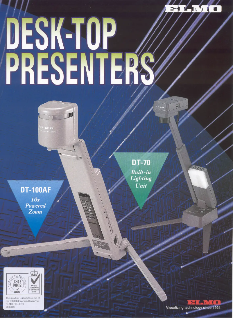 Page n°1 - Brochure Elmo DT-100AF