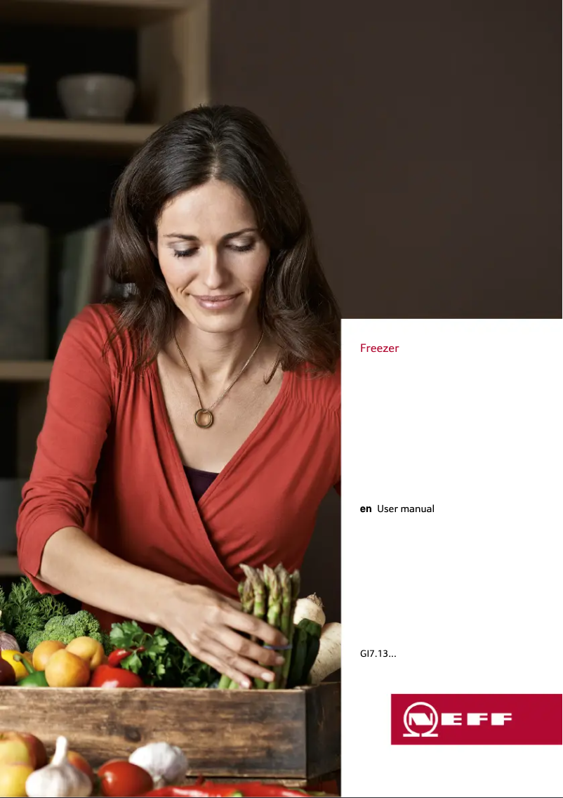 Page 1 of the manual User Manual Neff GI7413E30G