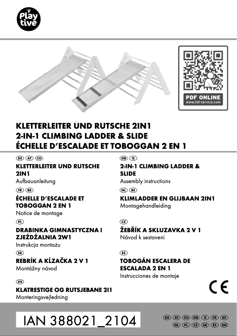 Imagen de la primera página del manual del dispositivo IAN 388021