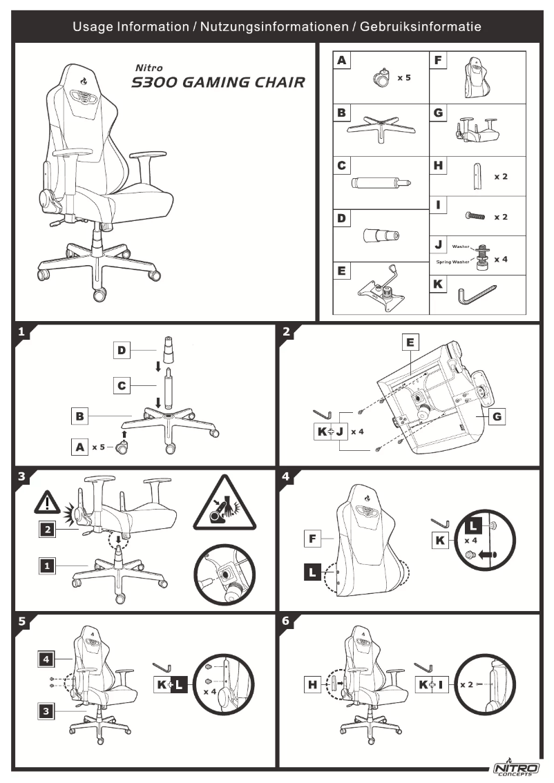 Image de la première page du manuel de l'appareil Concepts S300