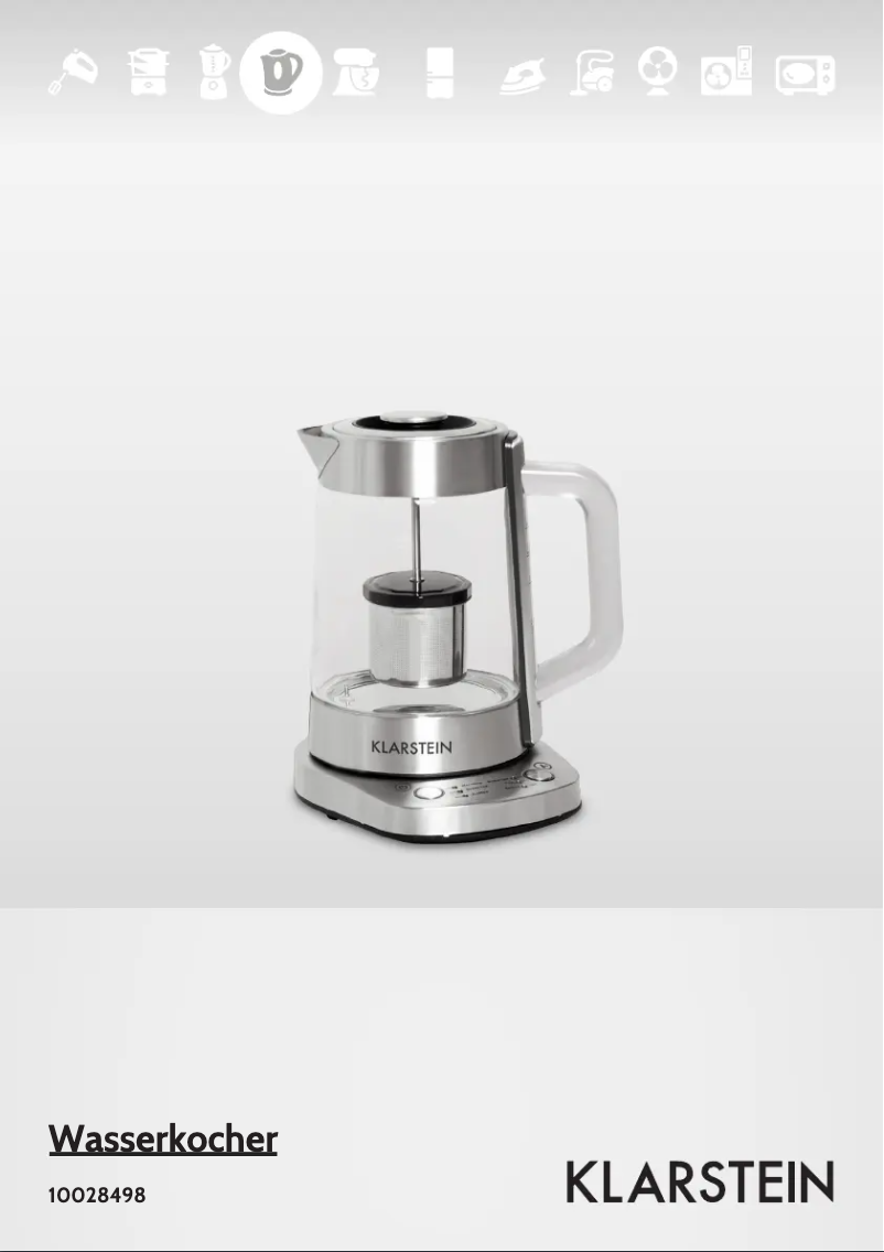 Image de la première page du manuel de l'appareil 10028498